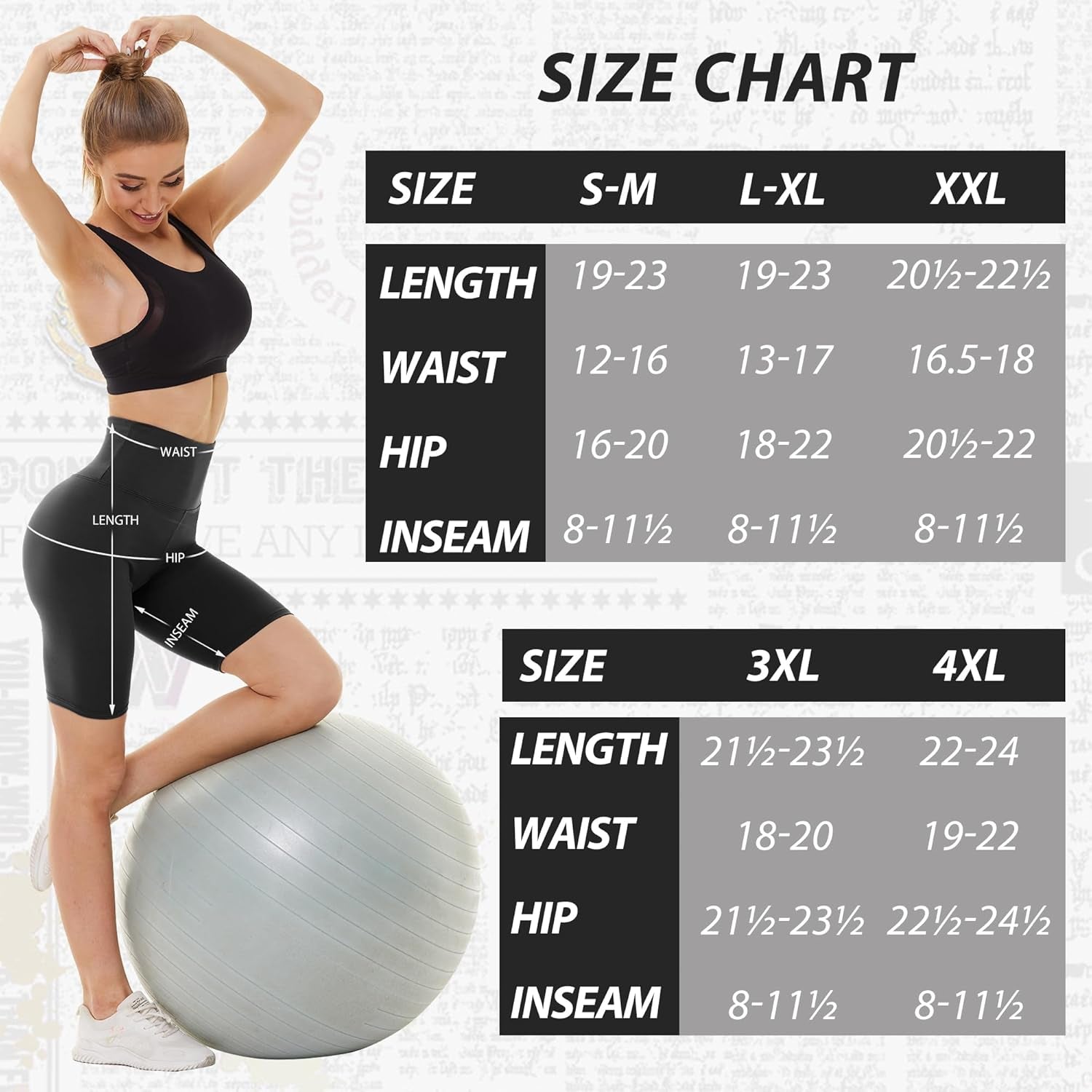 4 Pack Biker Shorts for Women - 8”/5”/3” High Waist Tummy Control Summer Workout Shorts for Running Yoga Athletic